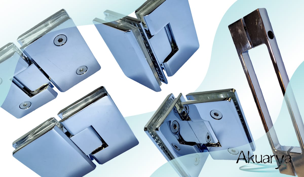 Recambios para mamparas de ducha bisagras y tiradores